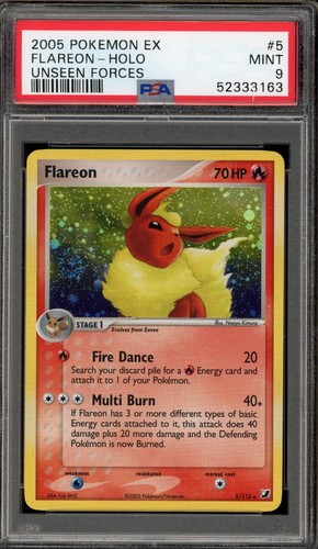 Flareon graded PSA 9 for sale on eBay