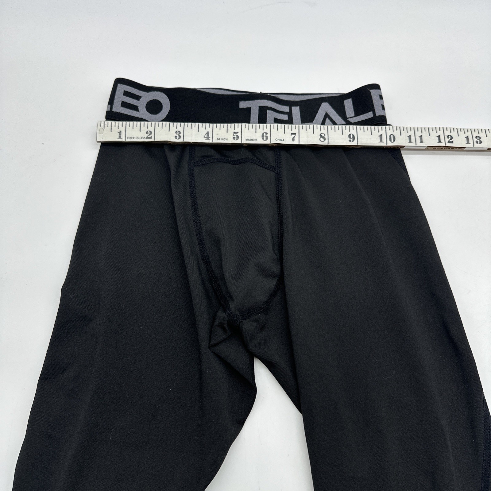 Telaleo Exercise Epro Leggings Youth Boys S Black Logo .#34339
