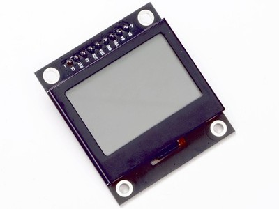 Graphic LCD GM12864 Black/White - SPI - ST7567 - 128x64 Pixel