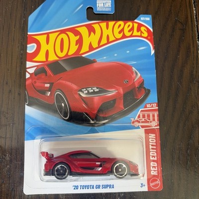 2026 Hot Wheels 20 Toyota GR Supra - Target Red Edition 10/12 Case N Very Nice!