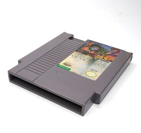 Nintendo NES Battle of Olympus Game Cartridge, Instruction Manual, Dust Sleeve