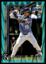 2025 Topps Chrome Update  Aqua Ray Wave Refractor Tyler Gentry Rookie 174/299