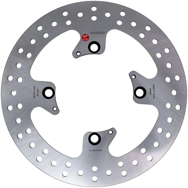 Bremsscheibe Hinten Kompatibel Mit Triumph Tiger Rally PRO 900 Bj. 2020-2021-image