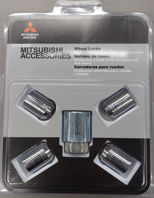 Genuine Mitsubishi Wheel Lock Set 2022 - 2026 Outlander & PHEV