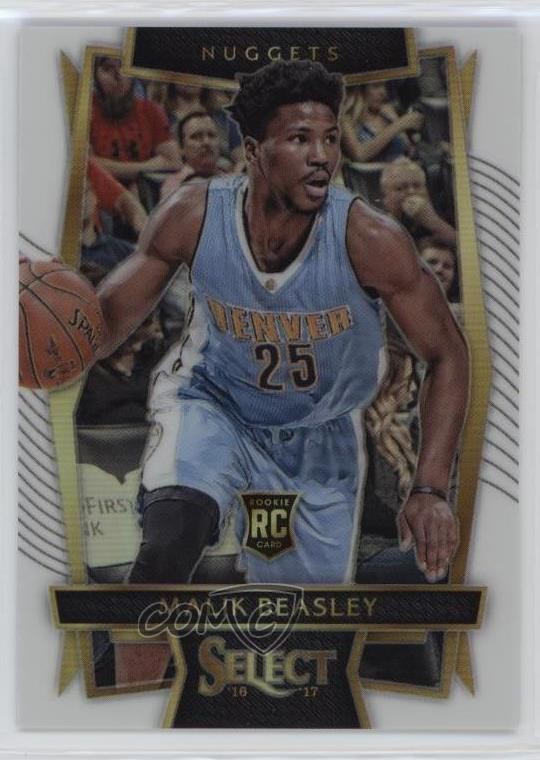 2016-17 Panini Select Concourse White Prizm 57/149 Malik Beasley #56 0nr3