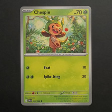 Chespin 005/086 Chaos Rising Common Regular Pokemon TCG English 2026