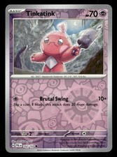 Tinkatink 102/193 Sv02: Paldea Evolved Reverse Holo Pokémon TCG carta singola