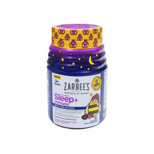 Zarbees Sleep Immune Gummies With Melatonin Mixed Berry Flavor  EXP 01/2027