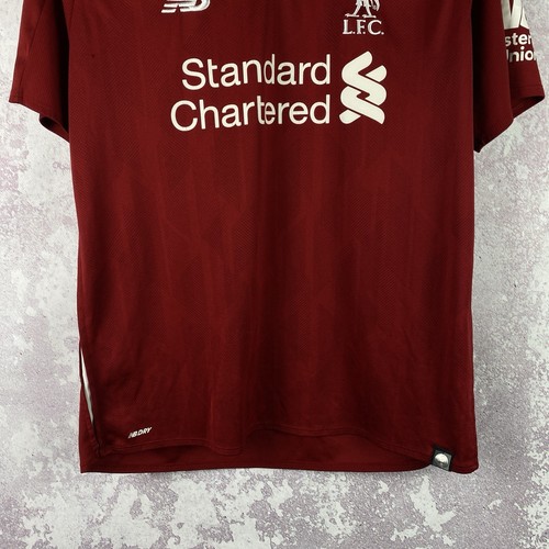 New Balance Liverpool Fußball Trikot Vintage 2018-2019 Home Football Shirt Größe L - Bild 4 von 16