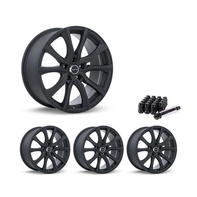 5x114.3 Set of 4 17'' Rims Black Alloy Wheel fits 2002-10 Chrysler Sebring, OEIN 