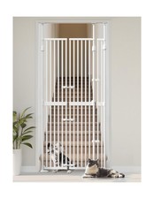 Extra Tall Cat Gate for Doorway: 74.8"-90.5" Tall Cat Gates for Pet... Fast Ship