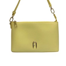 Borsa a tracolla Furla DIAMANTE in pelle gialla donna elegante tracolla (età 1