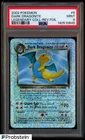 2002 Pokemon Legendary Collection #5 Dark Dragonite Reverse Holo Foil PSA 9 MINT