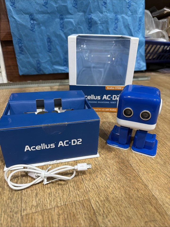 Acallos Rare Acellus AC-D2 Dancing STEM Robot Code Teaching Works | eBay