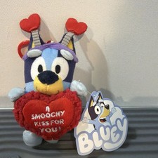 NWT DanDee Bluey Friends Smoochy Kiss Puppy Dog 8 Plush Stuffed Toy
