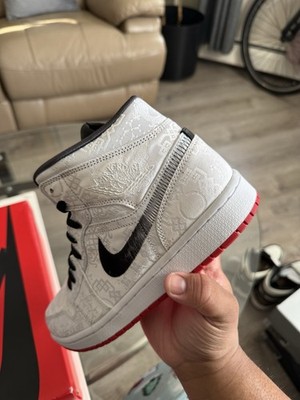 CLOT x Air Jordan 1 Mid Fearless Size 9 Brand New 193655916250| eBay