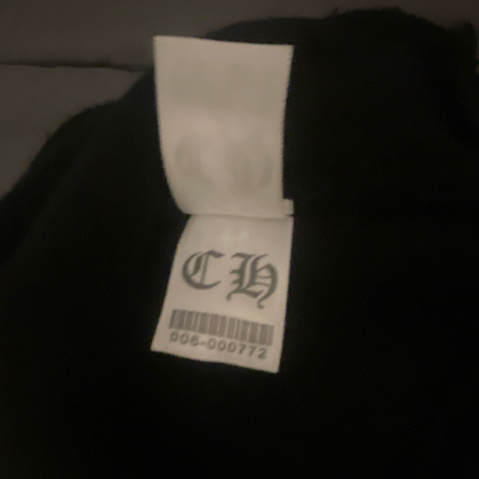 Chrome Hearts Black Designer Beanie Hat Men One Size Solid thumbnail 3