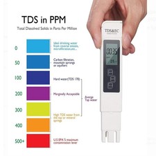 TDS Meter Digital Tester Water Quality Testing Kits for Drinking Water 0-9990ppm