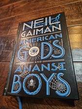 American Gods & Anansi Boys  -Barnes & Noble Leather Nice Must See🔥🔥🔥