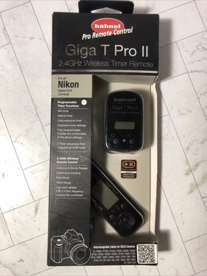 Hähnel Giga T Pro II 2.4Ghz Wireless Timer Remote for Nikon D810 D5500 D7200