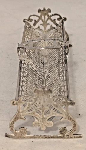 Rogers, Lunt & Bowlen Sterling Silver Sugar Cube or Cracker Tray CHIPPENDALE