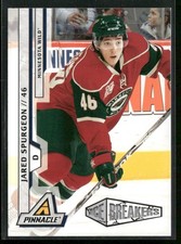 2010-11 Panini Pinnacle Ice Breakers Jared Spurgeon #215 (RC)