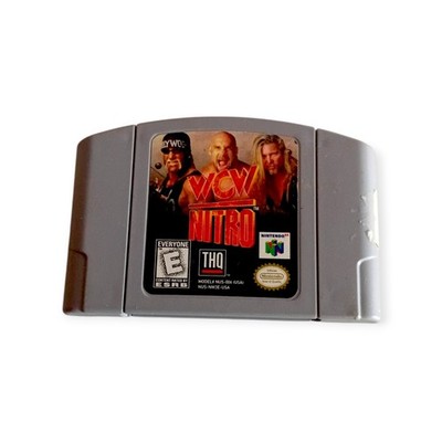 WCW Nitro (Nintendo 64) N64 Cartridge Only! Authentic, Tested & Working! 