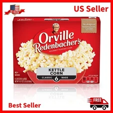Orville Redenbacher’s Ultimate Butter Microwave Popcorn Quick Tasty Snack