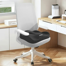 1pc Memory Foam Seat Cushion 3D Ergonomic Support for Car  Office