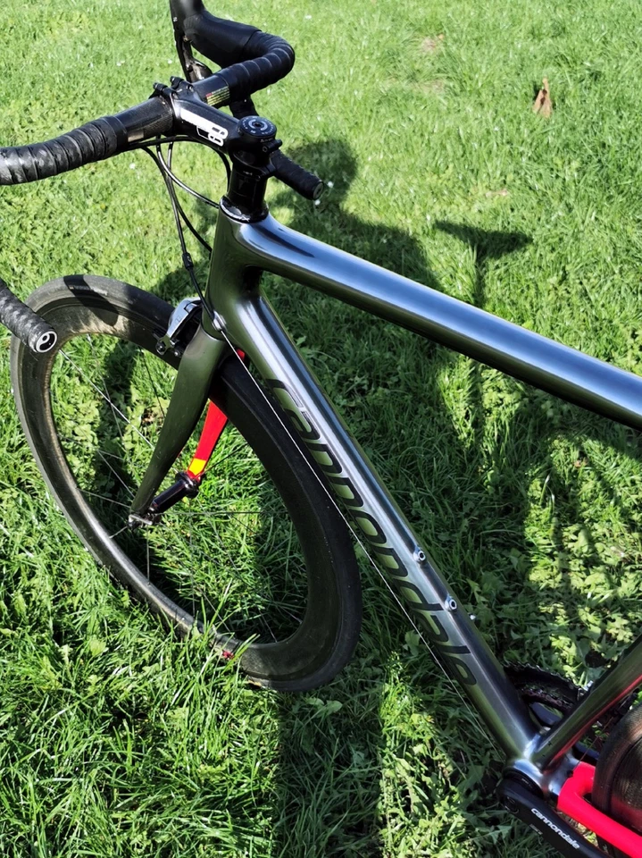 Cannondale SUPER-SIX EVO HiMod CHROM-FLUO-RED Sonderlackierung ZIPP 404/UNIKAT - Bild 3 von 4