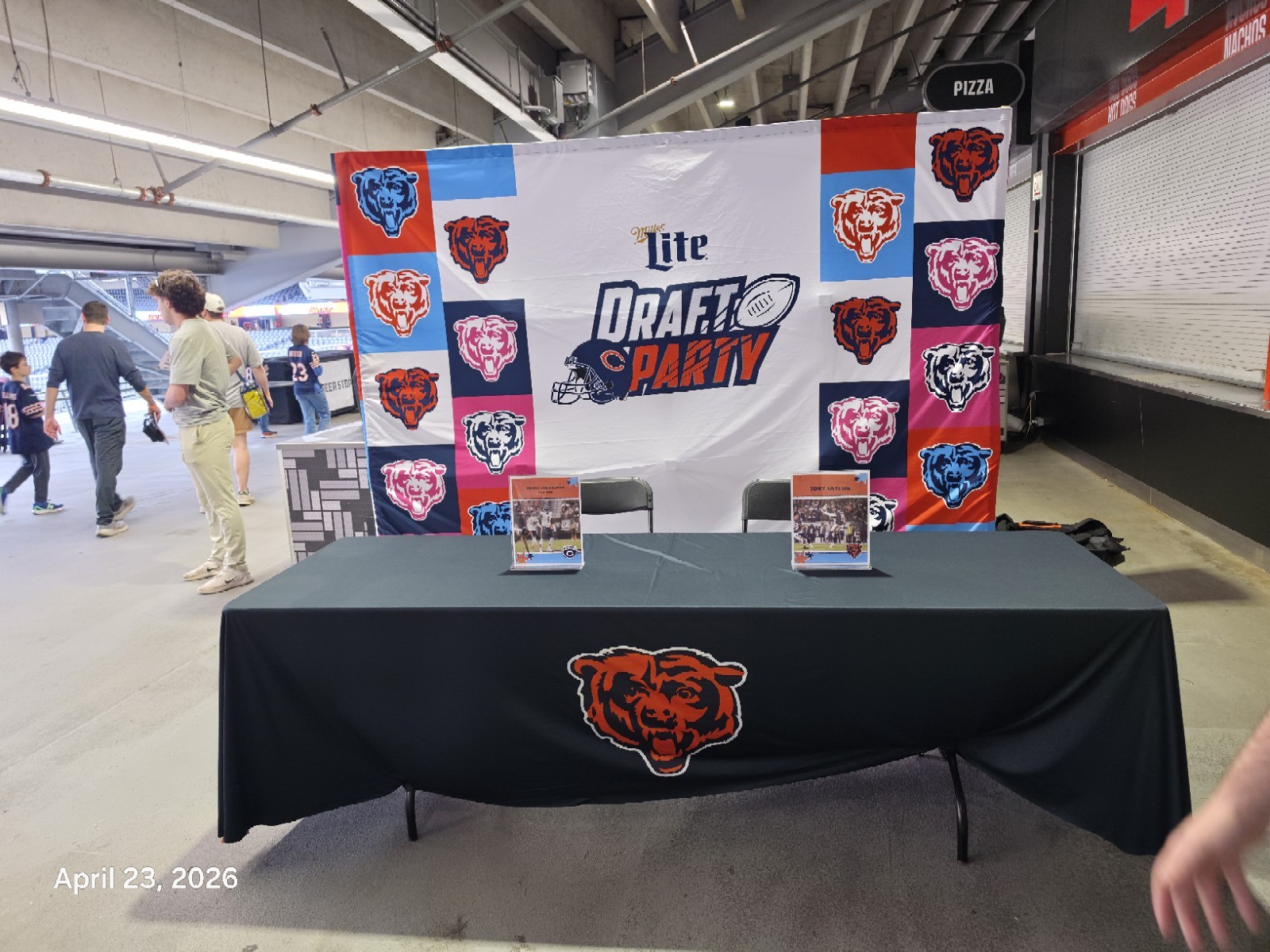 Chicago Bears signed trading cards - pick your favorite