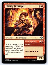 Blazing Firesinger // Seething Song #109 SOS Non-Foil MTG NM