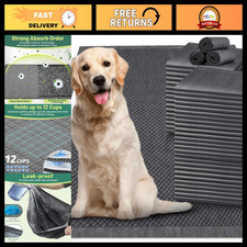 XL 28"x34" 6-Layer Ultra Absorbent Dog Pee Pads - Leak-Proof, Odor-Control, Quic