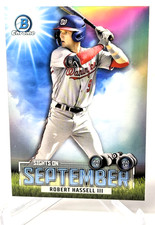 ROBERT HASSELL III 2023 BOWMAN CHROME SIGHTS ON SEPTEMBER #SOS13 WASHINGTON NM