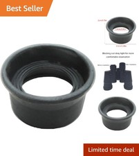 Soft Rubber Eye Guard for Binoculars  Microscopes - Eye Comfort Upgrade