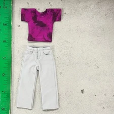 BW-BK-CA-SET: 1/12 Fabric Casual Outfit for Storm Arena Baki Hanma Figure