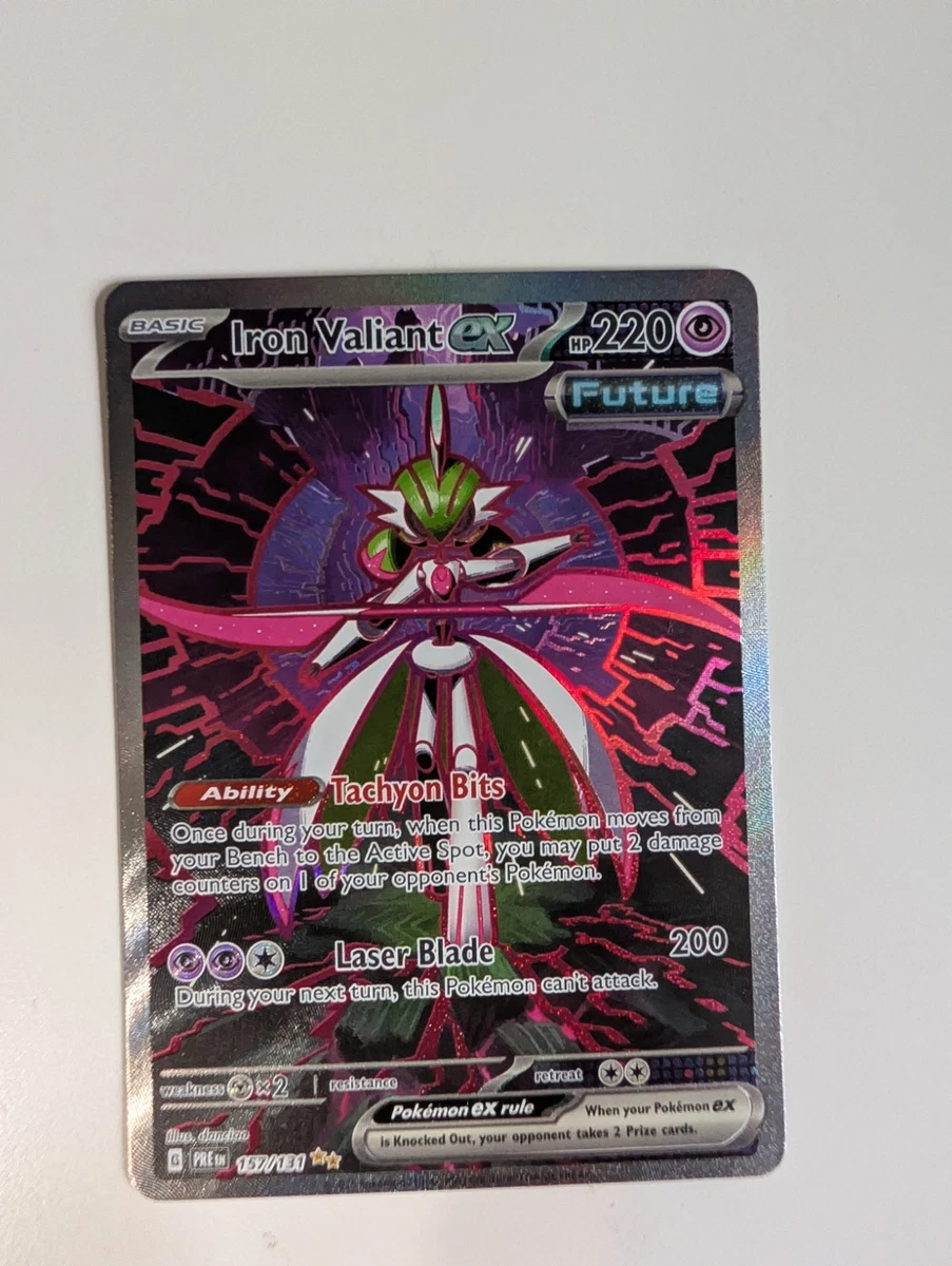 iron valiant ex pokemon card Iron Valiant Ex Pokémon TCG Cards for sale