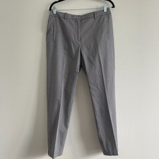 Carlisle Pants Women US 6 Black Gingham Trousers Office Career Capsule Wool