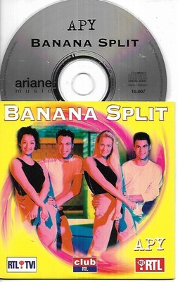 CD KARTON CARDSLEEVE 2 TITEL APY BANANA SPLIT 1999 IMPORT BELGIEN