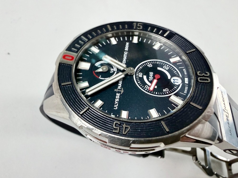 Ulysse Nardin Diver 1183-170-3/93 44 mm Blue Dial
