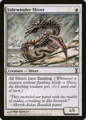 Sidewinder Sliver (41) Time Spiral MTG Magic the Gathering NM