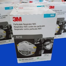 3M 8210 N95 Particulate Respirator Mask Box of 20 EXP 07/2026