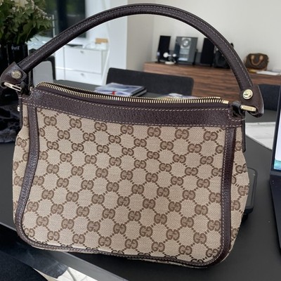 Gucci Tasche GG Canvas Pochette , Mini Shoulder bag , original