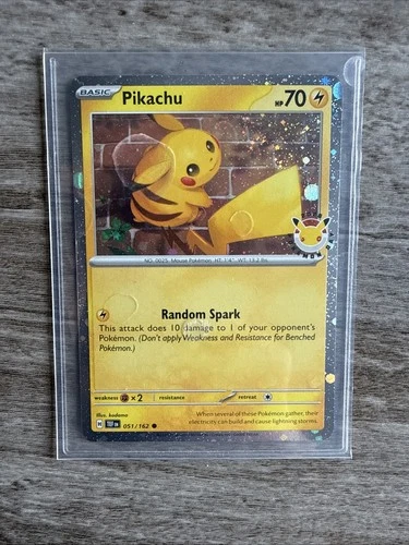 Pikachu 051/162 Pokemon Day 2026 NM
