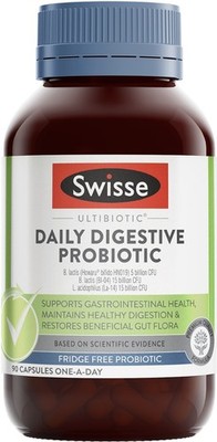 Daily Digestive Probiotic 90 Caps Swisse Ultibiotic