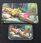 SEXY! Sleeping Beauty - 1 troy oz .999 Fine Silver Colorized Bar w COA # /100