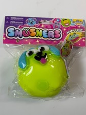 Authentic VIRAL Orb Curiosities Smushers Face Squishy Toys Green Dog Brand NEW