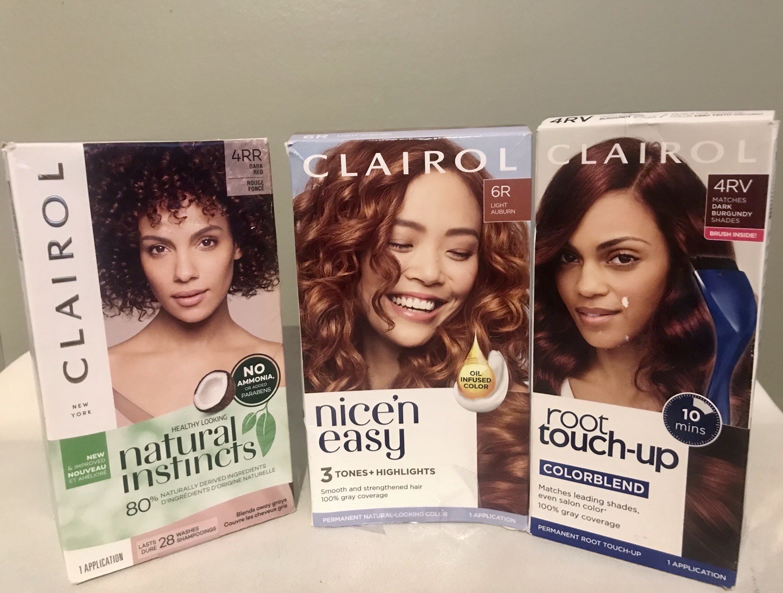 Dark Red, Touch Up, Highlights Lot 3