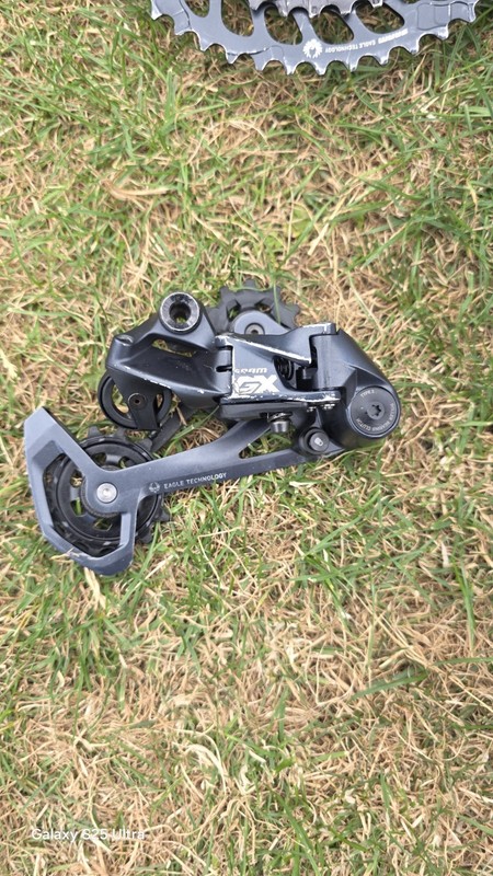 SRAM GX Eagle 12-Speed Rear Derailleur, Black, 52T Compatible