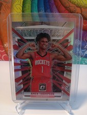 2023-24 Donruss Optic My House SILVER Holo PRIZM #19 Amen Thompson RC ROCKETS!